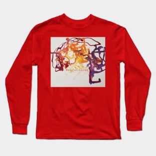 Neurodiverse brain on art Long Sleeve T-Shirt